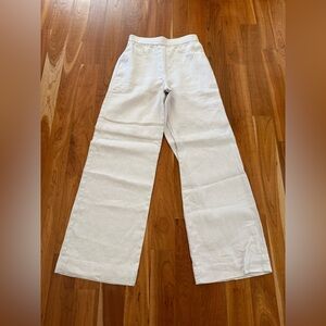 COS linen pants in light pale lavender. Size 2.